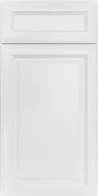 Valley White cabinet door