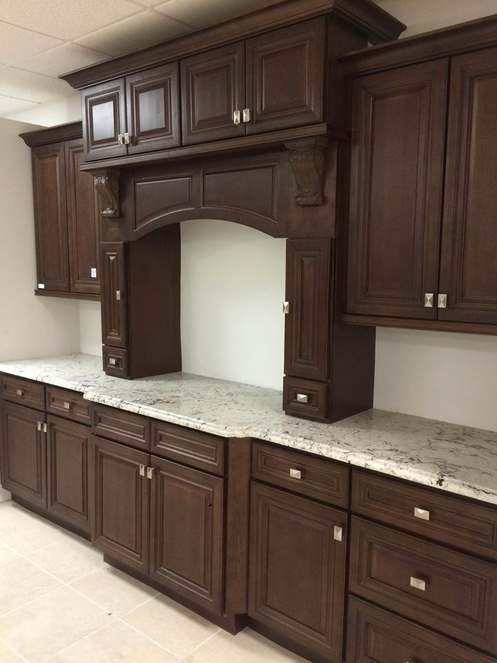 Dark Caramel Kitchen Cabinets 10x10 Layout Or Custom Fit Rta