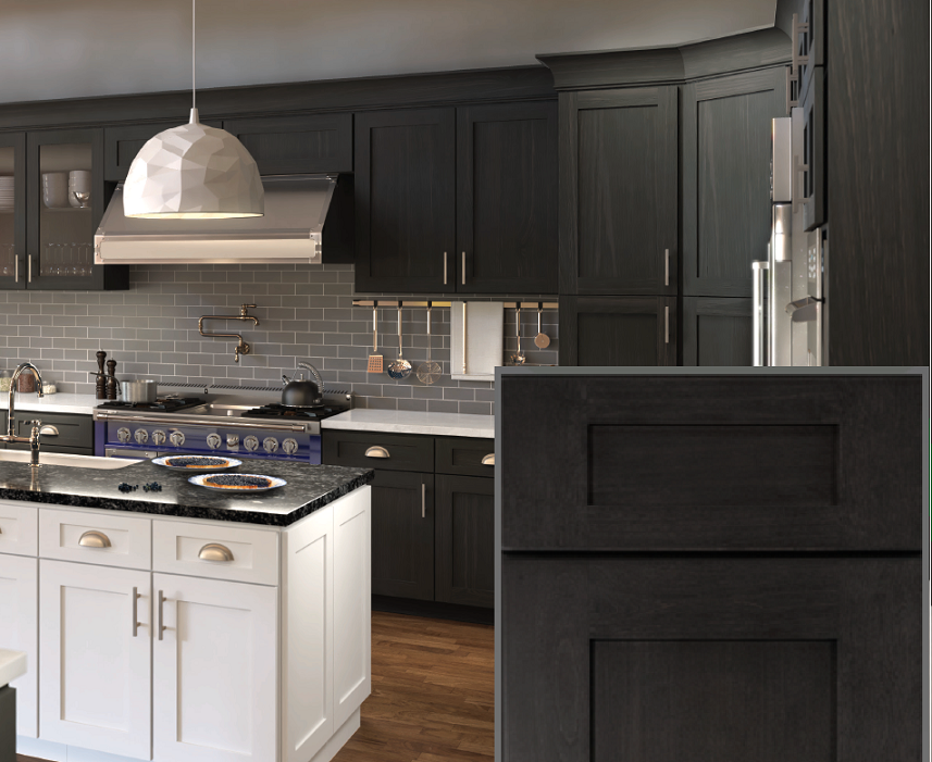 BARNWOOD SHAKER Grey Kitchen Cabinets – RTA Kitchen Cabinets